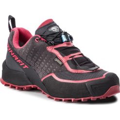 Buty DYNAFIT - Speed Mtn Gtx W GORE-TEX 64037 Asphalt/Crimson 0952. Czarne buty sportowe damskie Dynafit, bez wzorów, ze skóry, sportowe, do biegania, gore-tex. W wyprzedaży za 609,00 zł.
