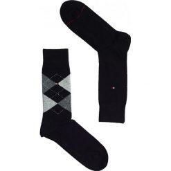 Tommy Hilfiger - Skarpety (2-pack). Czarne skarpetki męskie TOMMY HILFIGER, bez wzorów, z elastanu. Za 44,90 zł.