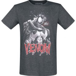 Venom (Marvel) We're Back T-Shirt odcienie ciemnoszarego. Szare t-shirty męskie z nadrukiem marki Venom (Marvel), s, z okrągłym kołnierzem. Za 74,90 zł.