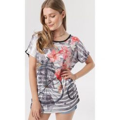 Czarna Bluzka Maryvia. Czarne bluzki damskie Born2be, xl, bez wzorów, bez kołnierzyka, bez rękawów. W wyprzedaży za 34,99 zł.