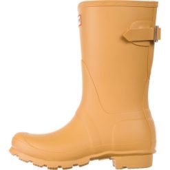 Hunter Kalosze Żółty. Żółte kalosze damskie Hunter, w paski, z materiału. Za 559,95 zł.