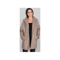 Płaszcz M589 Mocca. Pomarańczowe płaszcze damskie FIGL, m, bez wzorów, eleganckie. Za 239,00 zł.