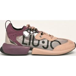 Liu Jo - Buty. Szare buty sportowe damskie Liu Jo, bez wzorów, z gumy, sportowe. Za 599,90 zł.