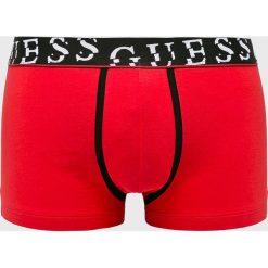 Guess Jeans - Bokserki (3-pack). Czerwone bokserki męskie marki Guess Jeans, z aplikacjami, z elastanu. W wyprzedaży za 149,90 zł.
