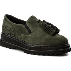 Creepersy damskie: Półbuty BRUNO PREMI - Camoscio N0502X Verde