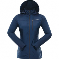 Kurtka przejściowa "Chida" w kolorze niebieskim. Niebieskie kurtki damskie marki Alpine Pro, xs, z materiału. W wyprzedaży za 260,95 zł.