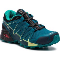 Buty SALOMON - Speedcross Vario 2 Gtx W GORE-TEX 404675 20 V0 Deep Lagoon/Black/Tropical Green. Zielone buty sportowe damskie marki Salomon, bez wzorów, z tworzywa sztucznego, sportowe, do biegania, salomon speedcross, gore-tex. Za 549,00 zł.