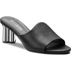 Klapki damskie: Klapki SCA’VIOLA – B-48 Black