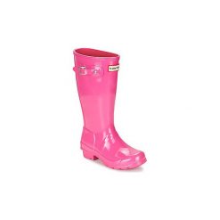 Kalosze Dziecko Hunter ORIGINAL KIDS GLOSS. Czerwone kalosze chłopięce marki Hunter. Za 383,20 zł.
