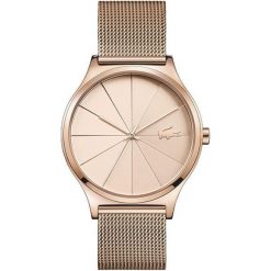 Lacoste Nikita 2001043. Różowe zegarki damskie marki Lacoste, złote. W wyprzedaży za 771,00 zł.