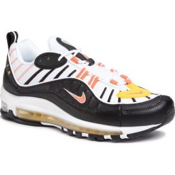 Buty NIKE - Air Max 98 640744 016 Black/Bright Crimson/White. Czarne sneakersy męskie Nike, na co dzień, bez wzorów, ze skóry ekologicznej, bez zapięcia. W wyprzedaży za 529,00 zł.