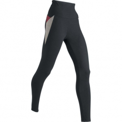Legginsy sportowe, długie LEVEL1 bonprix czarno-szary melanż. Czarne legginsy sportowe damskie bonprix, melanż, na fitness i siłownię. Za 89,99 zł.