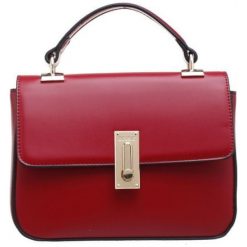 Bessie London torebka damska BW4360 czerwona. Czerwone torebki klasyczne damskie Bessie London, bez wzorów, ze skóry, przez ramię, bez dodatków. Za 239,00 zł.