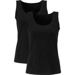 Cellbes Dżersejowa koszulka ze stretchem 2 Pack czarny female czarny 62/64. Czarne koszulki damskie Cellbes, m, bez wzorów, z dżerseju, bez kołnierzyka. Za 89,00 zł.