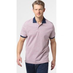 Andrew James Sailing - Męska koszulka polo, niebieski. Niebieskie koszulki męskie Andrew James Sailing, xl, w paski, z bawełny, bez rękawów. Za 149,95 zł.