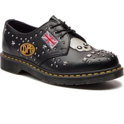 Półbuty DR. MARTENS - 1461 24206001 Black. Czarne półbuty skórzane męskie Dr. Martens. W wyprzedaży za 489,00 zł.