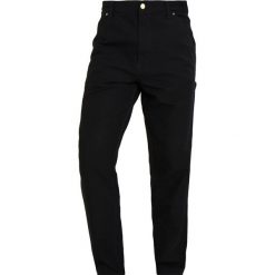 Chinosy męskie: Carhartt WIP SINGLE KNEE TURNER Spodnie materiałowe black rinsed