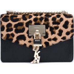 DKNY Elissa Small Cross body bag Czarny. Czarne torebki klasyczne damskie DKNY, w paski, ze skóry, bez dodatków. Za 1050,95 zł.