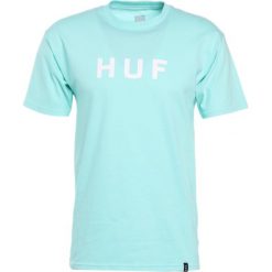 T-shirty męskie z nadrukiem: HUF ORIGINAL TEE Tshirt z nadrukiem celadon