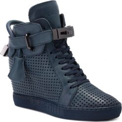 Sneakersy CARINII - B3767/MC 362-362-000-B88. Niebieskie półbuty damskie Carinii, ze skóry. W wyprzedaży za 229,00 zł.