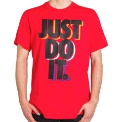 NIKE SPORTSWEAR T-SHIRT > CK2783-657. Koszulki męskie Nike, xl, z nadrukiem, z bawełny, klasyczne, z okrągłym kołnierzem, z krótkim rękawem, krótkie. Za 89,99 zł.