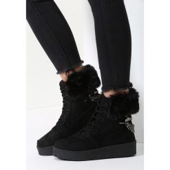 Czarne Śniegowce Stop The Rain. Czarne buty zimowe damskie vices. Za 99,99 zł.