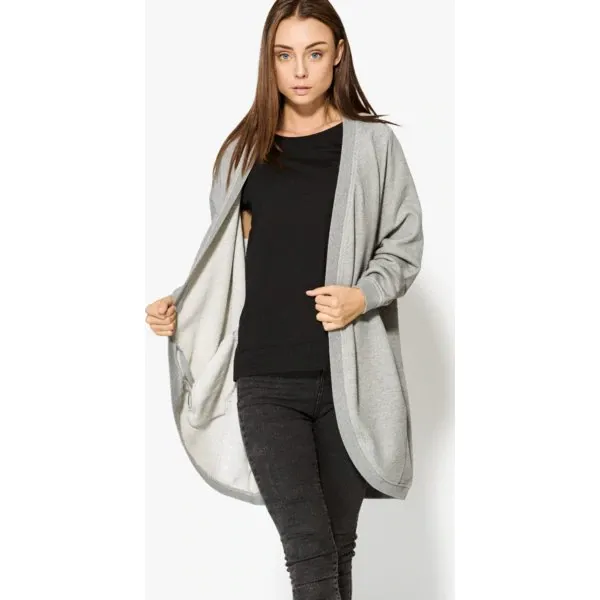 Confront Bluza Dhalia , szary, rozmiar M. Szare bluzy damskie Confront, s, bez wzorów, z bawełny, bez rękawów, bez kaptura. W wyprzedaży za 63,99 zł.