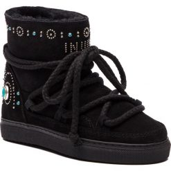 Buty INUIKII - Sneaker Dipama 70202-32 Art Deco Black. Czarne kozaki damskie Inuikii, na zimę, ze skóry, bez obcasa, bez zapięcia. W wyprzedaży za 1039,00 zł.