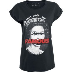 Bluzki asymetryczne: Famous Stars And Straps God Can´t Save Tee Koszulka damska czarny