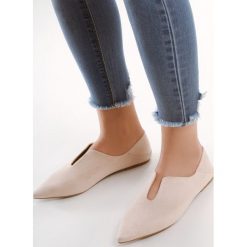 Beżowe Balerinki Go Gina. Brązowe baleriny damskie Multu, bez wzorów, bez obcasa. Za 29,99 zł.
