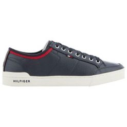 Tommy Hilfiger Męska koszulka Midnight FM0FM01903 (rozmiar 44). Koszulki męskie TOMMY HILFIGER, m, bez wzorów, bez kołnierzyka, bez rękawów. W wyprzedaży za 308,00 zł.