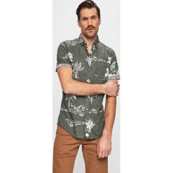 Produkt by Jack & Jones - Koszula. Zielone koszule męskie PRODUKT by Jack & Jones, xl, bez wzorów, z bawełny, klasyczne, z klasycznym kołnierzykiem, z krótkim rękawem. W wyprzedaży za 59,90 zł.