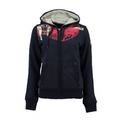 Geographical Norway Bluza Damska Gasmine S Ciemnoniebieska. Czarne bluzy rozpinane damskie Geographical Norway, s, z nadrukiem. W wyprzedaży za 189,00 zł.