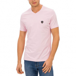 T-shirt w kolorze jasnoróżowym. Czerwone t-shirty męskie marki GALVANNI, m. W wyprzedaży za 84,95 zł.