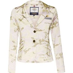 Marynarka AERONAUTICA MILITARE. Żółte marynarki damskie Aeronautica Militare, z aplikacjami, z tkaniny. W wyprzedaży za 583,00 zł.