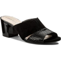 Klapki LASOCKI - 70761-03 Czarny. Czarne klapki damskie marki Lasocki, bez wzorów, ze skóry, bez obcasa, na obcasie. Za 149,99 zł.