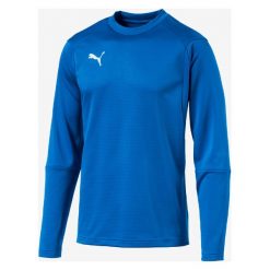 Puma Bluza Niebieski. Niebieskie bluzy męskie Puma, s, bez wzorów, z poliesteru, bez kołnierzyka, bez rękawów, bez kaptura. Za 206,95 zł.