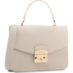 Torebka FURLA - Metropolis 978123 B BLE8 ARE Perla e. Brązowe torebki klasyczne damskie marki Furla, ze skóry. Za 1099,00 zł.