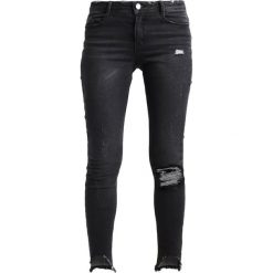 Rurki damskie: Missguided ANARCHY STEPPED Jeans Skinny Fit black