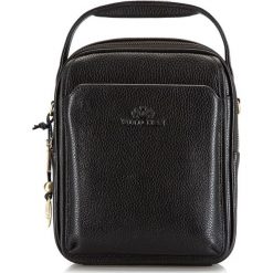 Torba 17-3-745-1. Czarne listonoszki męskie Wittchen, w paski, małe. Za 599,00 zł.