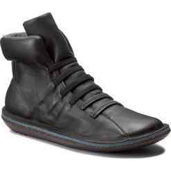 Botki CAMPER - Beetle 46751-034 Black. Czarne buty zimowe damskie Camper, z materiału. W wyprzedaży za 399,00 zł.
