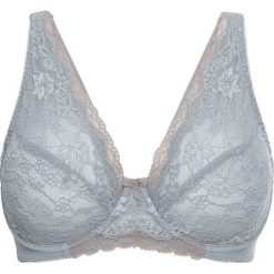 Biustonosz "minimizer" bonprix srebrnoszaro-kamienisty. Szare biustonosze z fiszbinami marki bonprix. Za 59,99 zł.