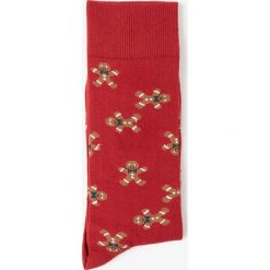 Skarpety xmas gingerman czerwony. Czerwone skarpetki męskie Recman. Za 29,00 zł.
