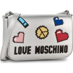 Torebka LOVE MOSCHINO - JC4069PP15LH0902 Argento. Szare listonoszki damskie Love Moschino. Za 739,00 zł.