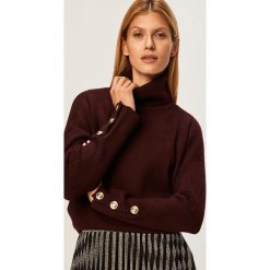 Silvian Heach - Sweter. Niebieskie swetry damskie Silvian Heach, s, bez wzorów, z poliesteru, klasyczne, bez rękawów, bez kaptura. W wyprzedaży za 319,90 zł.