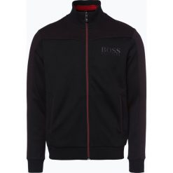 Bejsbolówki męskie: BOSS Athleisure - Męska bluza rozpinana – Skaz, czarny