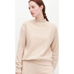 Bluza ze stójką - Beżowy. Brązowe bluzy damskie Reserved, s, bez wzorów, bez rękawów, bez kaptura. Za 69,99 zł.