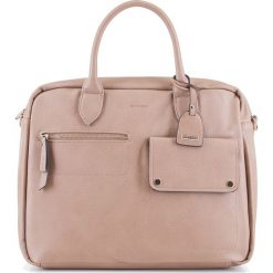 Torba na laptopa 87-3P-700-9. Brązowe torby na laptopa Wittchen, w paski, eleganckie. Za 239,00 zł.
