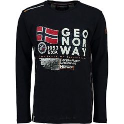 T-shirty męskie z nadrukiem: Koszulka „Jasado” w kolorze granatowym