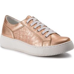 Sneakersy LASOCKI - WI23-DERBA-02 Pink. Żółte półbuty damskie Lasocki, ze skóry. Za 169,99 zł.